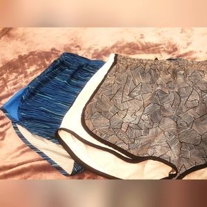 2 Nike DriFit shorts